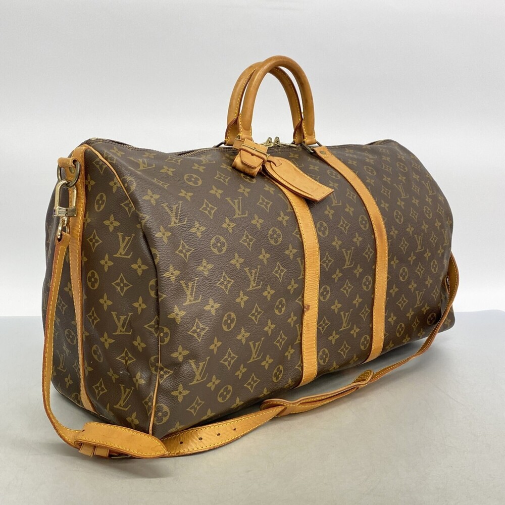 LOUIS VUITTON Brown Monogram Boston Bag - Picture 2 of 14